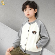 Varsity Jacket for Boys AND Girls Ages 0-5 Years Unisex Cool Stylish Motif CUDDLE AND SUIT Thick AND