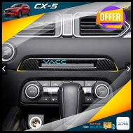 Mazda CX5 CX-5 KF 2017 - 2024 CD Console Dashboard Titanium Black Vacc Auto Car Accessories