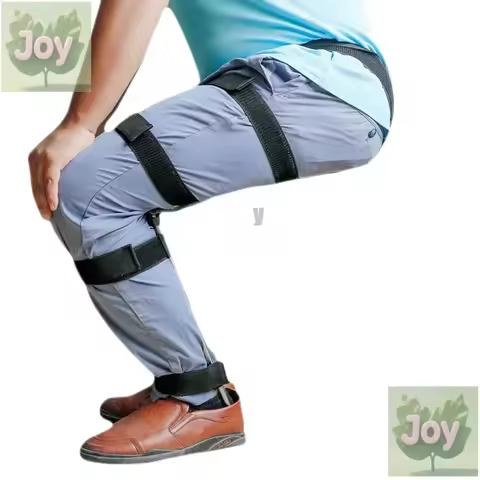 Wearable invisible seat exoskeleton, chair body wearable chair magic