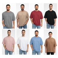 OVERSIZED T-SHIRT PLAIN PREMIUM QUALITY SPEAC COTTON  [SIZE S.M.L.XL)