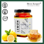 [NATURE'S FINEST] Hives Keeper Premium Lemon Infused Raw Honey 100% Natural Ingredient (250g)