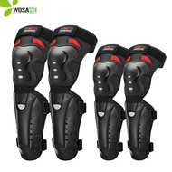 WOSAWE MTB Motorcycle Knee Pads Suit Snowboard Skateboard Ski Roller Hockey Sports Elbow Protection Motocross Kneepads