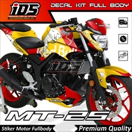 Decal MT 25 OLD Full Body Stiker MT25 OLD Full Body Dekal MT25 OLD Redbull