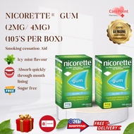 Nicorette Quit Smoking Gum 2mg/ 4mg (105's)