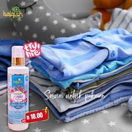 Balqish Fabric Perfume Spray Pewangi Penyembur Wangian Haruman Baju Sukan Seragam Sekolah Rendah Men