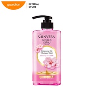 Ginvera World Spa Botanical Oil Shower Gel 600ml Cherry Blossom