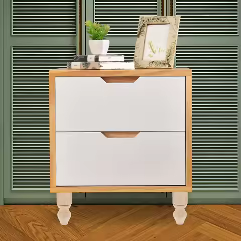 2Pcs Square Wood Furniture Legs Carved Sofa Cabinet Replacement Unfinished Wooden Feet for Tables Dr