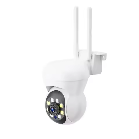 Security Surveillance 8MP Wifi Camera Outdoor Wireless PTZ Camera 4X Digital Zoom Human Tracking Two