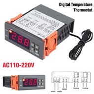 110V-220V 數字溫度恆溫器 STC-1000 LCD控制器加熱冷卻 [平行進口]