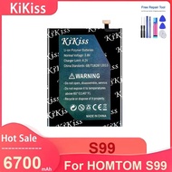 KiKiss Mobile Phone Battery For HOMTOM S99 ,S99 6700mAh Batteries ,with Tools