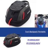 Motorcycle Fuel Tank Bag 4.5L-6.5L Tool Backpack Portable For BMW R1250GS Adventure GS1250 R 1200 GS