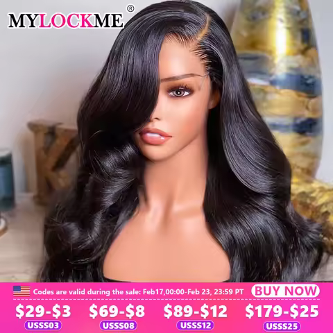 34 32In Body Wave Human Hair Lace Frontal Wigs 13x4 13x6 Transparent Lace Front Wig For Women 6x4 5x