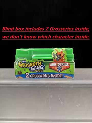 The Grossery Gang Series 4 Bug Strike Blind Box 2 Grosseries Inside
