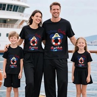 New Disney Cruise Family T-Shirts Casual Short-Sleeve Tops The Perfect Choice for Disney Cruise Vaca