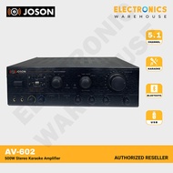 Joson AV-602 USB/BT 500W Stereo Karaoke Amplifier