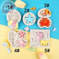 [SUPER CHEAP ️] – Silicone mold - Set of 5 oceans - Set of 2 - Birthday cake decoration