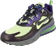 Nike Air Max 270 React Mens Running Trainers CT1617 Sneaker Shoes (uk 9 us 10 eu 44, black cool grey court purple 001)
