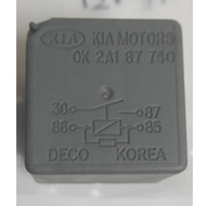 ORIGINAL RELAY POWER 4 PIN BIG USE FOR KIA HYUNDAI PROTON SEPHIA SPECTRA PERSON P/NO; A0K2A1-67740