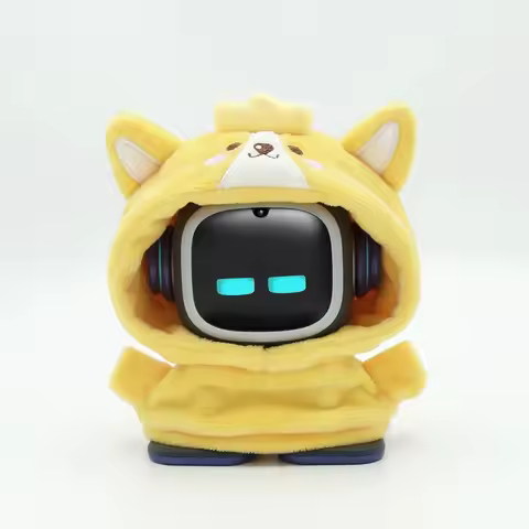 AI Desk Robot Companion | ChatGPT Enabled with Voice Commands & Dancing,Interactive AI Robot Pet wit