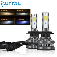 Uttril 60W H7 LED Car Headlight H4 H11 Bulb H1 H8 H9 LED Auto Lamp 4300K 6000K 8000K 25000K Car Acce