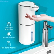USNOW Automatic Soap Dispenser, 350ML Touchless Foaming Soap Dispenser, Hygienic Wall Mounted 4 Leve