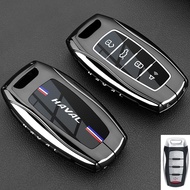 Zinc Alloy Car Key Case Cover For Haval Great Wall Haval Coupe Jolion 2022 H6 H7 H8 H4 H9 F5 F7 F7X 