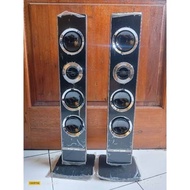 Speaker Tower Polytron speaker pasif tv Polytron 43inch Cinemax Home theater Audio