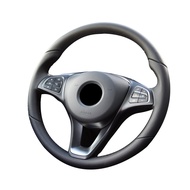 Handmade DIY Leather Steering Wheel Cover  Custom Steering Wheel Cover Compatible Mercedes Benz C180