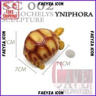 Replika Patung Miniatur Hewan Tortoise Centrochelys Sulcata Kura Kura Terbaik Dikelasnya