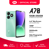 itel A70 RAM 12GB (4GB+8GB)+ROM 256GB 5000mAh Type-C