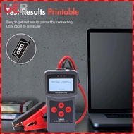 เครื่องวิเคราะห์แบตเตอรี่รถยนต์แบบดิจิตอล สำหรับแบตเตอรี่ 7V-30V พร้อมความสามารถในการวัด CCA และการท