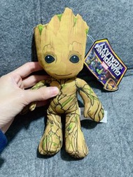 （代購賣$2xx）Marvel baby 正版現貨·得一隻❤️‍🔥 groot 公仔 樹人公仔 可掛 24cm ✨唔包郵不議價