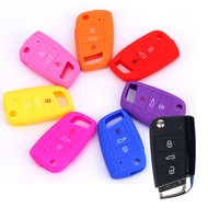 1 PC Silicone Car Key Cover For VW GolfPOLO 7 VII GTI GTD GTE R