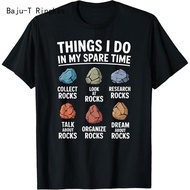Rock Collecting Spare Time Hobby Funny Geology T-Shirt