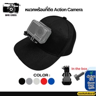 Hat With Action Camera Helmet for GOPRO DJI 5Pro/4/3 Insta360 (OEM)
