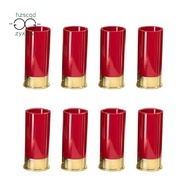 8PCS 12 Gauge Shot Glasses Tequila Shot Glass Wine Lovers