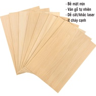 -Wood-Basswood-Plywood 5mm(4.8mm) -Cut-Laser-CNC-In-UV On Demand DIY Handmade 20x30 30x30 45x45