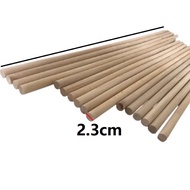 Round wooden stick  wood stick Wood Dowel DIY Handmade