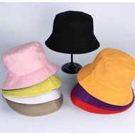 Topi Bucket Hat Dewasa Pria Wanita Premium Distro Murah/TERMURAH TOPI BUCKET HAT POLOS WANITA &amp; PRIA WARNA BANYAK VARIASI WARNA