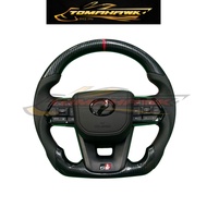 PERODUA GR CARBON STEERING DAIHATSU GR CARBON STEERING WHEEL GR STEERING WHEEL PERODUA STEERING DAIH