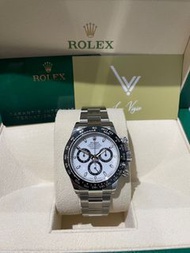 全新9/2023 Rolex 116500ln 116500 鋼皇白地