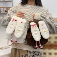 Girls Backpack Cute Ear Backpack Flip School Bag Girls Backpack