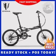 OYAMA DAZZLE M500D DISC 20" FOLDING BIKE