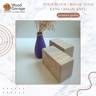 Yoga block wooden yoga block/ wooden block/ solid wood/