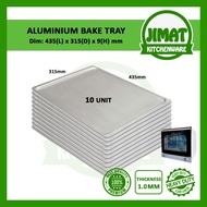 Baking Tray Convection Oven 1A 4MF Bake Tray Ketuhar Elektrik Kuih | High Quality Tebal X 10 Unit