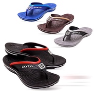 sandal jepit karet pria motiif sandal gunung logo sandal porto1016
