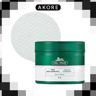 VT Cica Mild Toner Pad (60ea) cica, toner pad, soothing