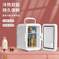 Car Mini Fridge Home Dormitory Beauty Fridge Skincare Refrigerated Storage Mask Heating Constant Tem