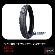 TYRE FKR TUBE TYPE TUBE-TYPE EPSILON HT100 2.50-17, 2.75-17 TYRE MOTORSIKAL TYRE MOTORCYCLE 250 17 2