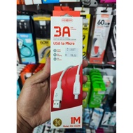 Moxom MX-CB296 Micro 3A Fast Charging Cable 1 Meter